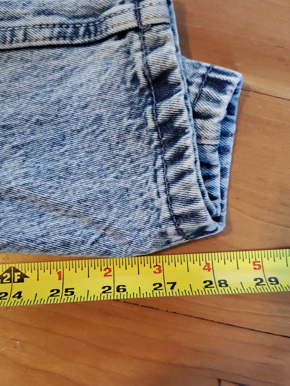 Hollister Light Blue Low-Rise Tapered Jeans Baggy - Picture 5 of 8